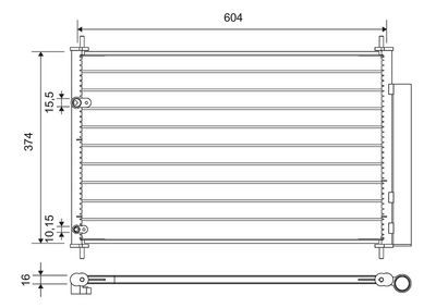 Condensor, airconditioning