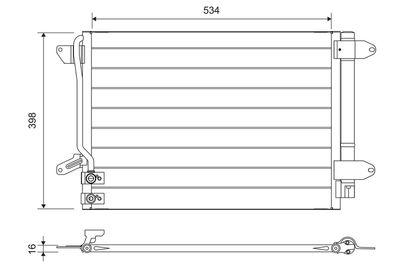 Condensor, airconditioning