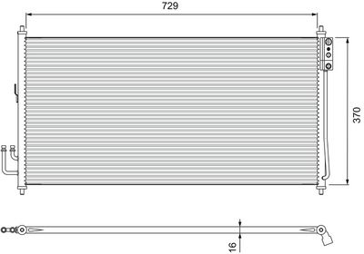 Condensor, airconditioning