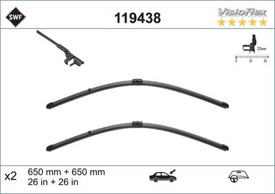 Wisserblad ORIGINAL VISIOFLEX SET