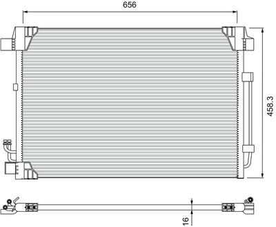 Condensor, airconditioning