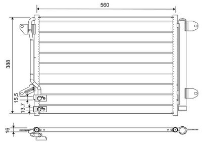 Condensor, airconditioning